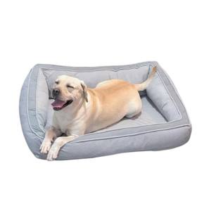 ที่นอนสัตว์เลี้ยงลายพิมพ์ทันสมัย วัสดุโพลีเอสเตอร์นุ่ม ซักล้างได้ ถอดออกได้ ป้องกันการกัดแทะ ใช้ได้ทั้งภายนอกและภายในบ้าน พร้อมซิปปิด - Product Image 5