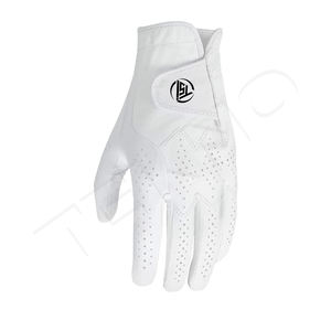 Gant de golf en cuir de vachette doux et respirant avec logo personnalisé Gants de golf antidérapants pour hommes Gant de golf cool pour gauchers vente en gros - Product Image 3