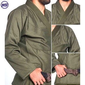 Uniforme de artes marciales MMA personalizado recién llegado para adultos Material de algodón y poliéster con mangas regulares - Product Image 6