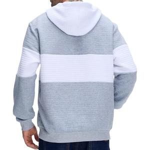 เสื้อฮู้ดผู้ชายมาใหม่ สำหรับฤดูหนาว สีพื้น พิมพ์ลาย ผ้าฝ้าย 100% มีฮู้ด มีกระเป๋า ดีไซน์สวยงาม ใส่ได้เยอะ ขายส่ง - Product Image 6