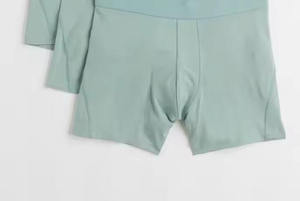 Kivotech-Calzoncillos bóxer para hombre, ropa interior transpirable de algodón/fibra de bambú con cintura cómoda - Product Image 5