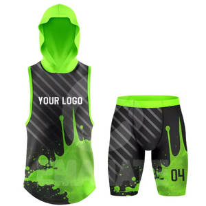 Conjuntos de Uniformes de Flag Football de Color Sólido con Estampado Deportivo para Hombre, Diseño Personalizado, Talla Grande, 7 contra 7, Transpirable - Product Image 4