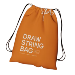 Venta al por mayor a prueba de polvo bolsa de almacenamiento con cordón bolsa de cuidado de la piel | Ecológico personalizado impreso cuerda de algodón bolsa con asa GiftsSoapsCandles - Product Image 4