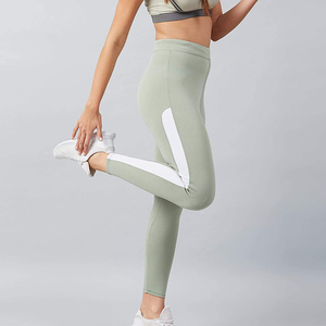 Pantalones cortos de entrenamiento de yoga sin costuras transpirables de cintura media para mujer, mallas lisas, ropa deportiva, mallas con logotipo - Product Image 4