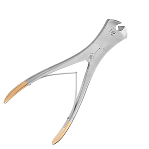 Custom Made Surgical Pin and Wire <b>Cutter</b> Half Gold Tungsten Carbide Front and Side <b>Flush</b> Wire <b>Cutter</b> Made Stainless Steel - Product Image 2