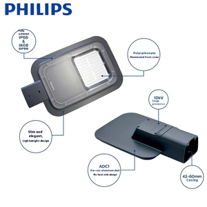 PHILIPS a mené le réverbère SmartBright Road BRP130 LED88/NW 70W 220-240V <span class=keywords><strong>DM</strong></span> GC 911401675107 PHILIPS Road Light - Product Image 3