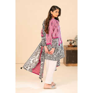 Traje Salwar Kameez de 3 Piezas en Algodón Khaddar Estampado con Dupatta para Festivales, Ropa Étnica, Estilo Pakistaní, Vestido Indio SD-62023 - Product Image 6