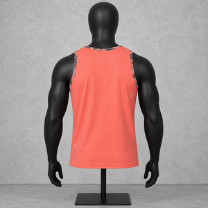 Custom Logo <b>Men's</b> Casual Polyester Fitness Bodybuilding Quick Dry Mesh Summer Graphic Printed Workout <b>Running</b> <b>Vest</b> - Product Image 6