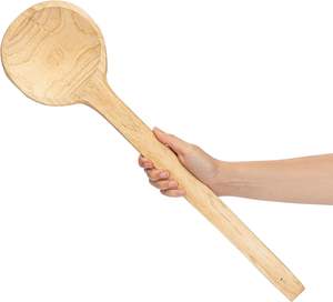 Cuchara de Madera Artesanal-Utensilios de Cocina de Bambú-Cucharas de Cocina Grandes para Mezclar, Revolver y Servir-Cocina - Product Image 2