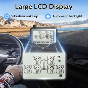 GOBIZ 6 External Sensors <b>TPMS</b> Tire Pressure Monitoring System for Trucks Buses Heavy Vehicles Hot Selling - Product Image 3