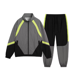 Conjuntos Deportivos de Alta Calidad para Hombre, Chaqueta Cortavientos y Pantalones de Chándal, Ropa Deportiva de Algodón sin Costuras, Conjuntos Deportivos Estampados - Product Image 5