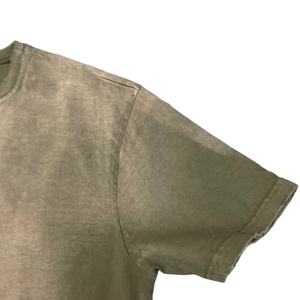 Camiseta Oversize para Hombre 100% Algodón con Lavado Ácido, Estampado Personalizado, Hombro Caído, Estilo Urbano, Directo de Fabricantes - Product Image 3