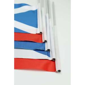 Bandera de Mano Personalizada de Groenlandia, Impresión Digital, Material de Algodón o Seda para Diversas Ocasiones - Product Image 3