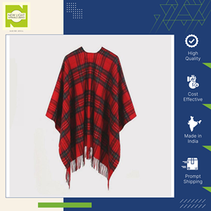 Eye Catching Design Highest Selling Outstanding Quality Lightweight <b>Wool</b> Shawls <b>for</b> Men & <b>Women</b> Usage <b>for</b> Winter Season - Product Image 2