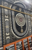 Ensemble de tapis persans et turcs sophistiqués du magasin Goldenmoon Carpets, magnifique tapis de prière unique à motif de chat, en matériau synthétique