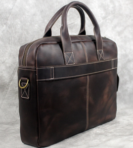 Full Grain <b>Leather</b> Bag, <b>Leather</b> Laptop Bag, Crossbody Bag, Best Gift Computer Sling Gifts for Him <b>Leather</b> <b>Briefcase</b> Man - Product Image 2