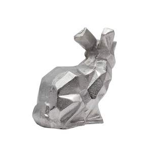 Fabricante y exportador de esculturas metálicas decorativas de mesa de calidad superior de conejo a bajo precio Metal de diseño hecho a mano - Product Image 2