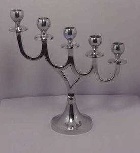 El mejor portavelas de metal Menorah para decoración de Pascua para decoraciones navideñas para bodas y cenas - Product Image 4
