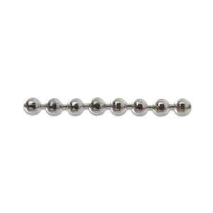 Cadena de Perlas de Latón Niquelado mm. 4 - Product Image 1