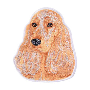 卸売 カスタム 刺繍パッチ 3D 犬ワッペン 衣類用 漫画キャラクターエンブレム 動物パッチ - Product Image 6