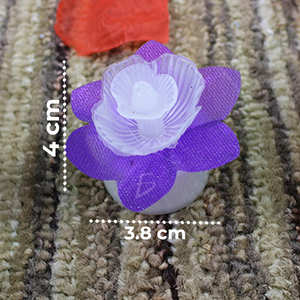 Luce Decorativa a LED a Forma di Rosa, Bianco Caldo, in Plastica per Feste Interne ed Esterne, IP68 IP65 IP44, per Natale - Product Image 4