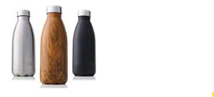 Acero inoxidable Negro doble pared cola SPORTY Cap generalmente una opción más sostenible para llevar bebidas - Product Image 2