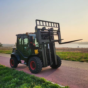 Chariot élévateur diesel tout-terrain neuf de 3 à 5 tonnes, vente directe d'usine, véhicule tout-terrain à quatre roues motrices - Product Image 4
