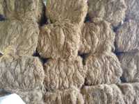Bales de fibres de coco 100 % naturelles de haute qualité pour la fabrication de tapis, vente en gros, Shrekha Creations, fabriqué en Inde