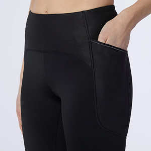 Nouvel arrivage de leggings de yoga légers et ajustés sans coutures pour femmes leggings de yoga personnalisés taille haute pour femmes avec poches - Product Image 4