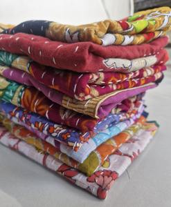 Textil para el hogar hecho a mano Kantha Kitchen OEM diseño personalizado 100% algodón impreso cocina clásica Toalla de alta calidad al por mayor - Product Image 3