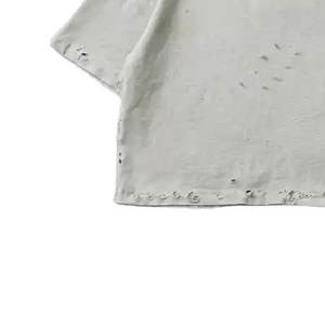 Camiseta de Hombre con Diseño Nuevo, Estilo Desgastado, Transpirable, Ligera, Suave, Cómoda, Económica, con Colores y Logotipo Personalizados - Product Image 5