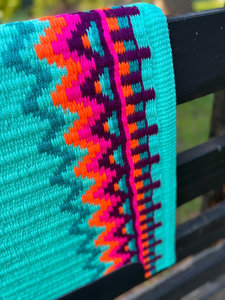 Couverture de selle Western Show Horse Design néo-zélandais Couverture de selle en laine faite à la main Top Tapis de selle en laine Taille - Product Image 4