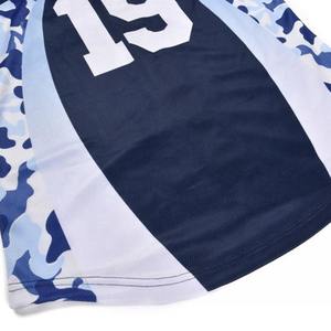 Conjunto de uniforme de béisbol con logotipo personalizado para hombre, diseños de impresión personalizados, camiseta de softball con patrón en blanco - Product Image 4