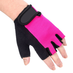 Personalizado medio dedo guantes de carreras fabricante personalizado transpirable unisex carreras ciclismo al por mayor último diseño - Product Image 3