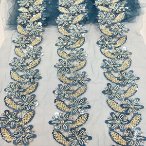 ที่กำหนดเองทำสง่างามชาติพันธุ์ในทุกตะเข็บของลูกไม้เหมาะอย่างยิ่งสำหรับนักออกแบบเสื้อผ้าเจ้าสาวงานแต่งงานและความหรูหรา - Product Image 1