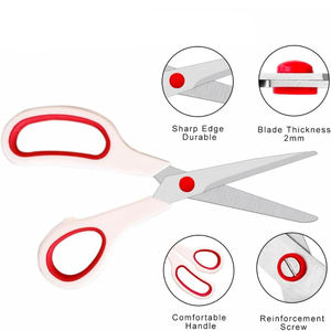 Tijeras de oficina ligeras y duraderas de grado industrial Tijeras de utilidad afiladas para esquilar Papelería duradera - Product Image 6