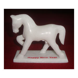 ที่ดีที่สุด Glitter หินอ่อนสีขาวเครื่องบินหินม้ารูปปั้นแฮนด์เมดสำหรับธุรกิจของขวัญและบ้านโรงแรมตู้โชว์ตกแต่งราคาที่ต่ำมาก - Product Image 1