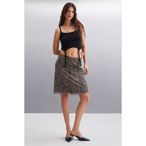 ETHIQUET INERT Women's Slim Fit Lined <b>Skirt</b> - Product Image 4