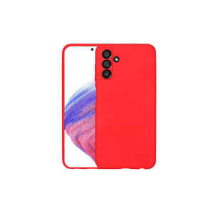 Funda Protectora de Silicona Premium de la Serie Mara Lansman de TYGO para Samsung Galaxy A04S, Carcasa Trasera Antihuellas en Rojo - Product Image 1