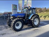Tracteur à roues New Holland TM150 4x4 150 CV avec boîte de vitesses automatique, pompe et roulement à longue durée de vie pour usage agricole