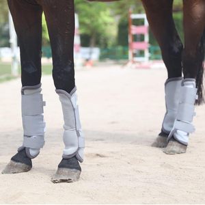 Bottes de mouche pour chevaux Lot de 4, bottes équines durables Bottes de médecine de cheval Protection du cheval en néoprène Botte de tendon de cheval - Product Image 4