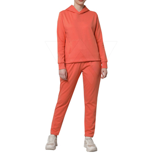Nouveau design élégant de survêtements pour femmes avec logo personnalisé ensemble de 2 pièces vêtements d'entraînement respirant femmes pull survêtement - Product Image 1