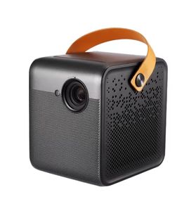 โปรเจคเตอร์โฮมเธียเตอร์ขนาดเล็กอัจฉริยะ TOP SUPPLIER รองรับ Google Play ความสว่าง 700 ANSI ความละเอียด FHD พกพาสะดวก แรม 2G ระบบปฏิบัติการ Android 9 - Product Image 1