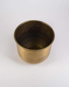 High Quality Modern Brass Flower Pot New Design Decorative Metal <b>Planter</b> for <b>Garden</b> Home Nursery Floor Usage - Product Image 2