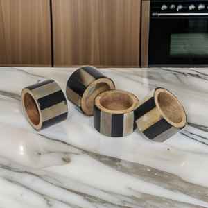 Faizacraft Porte-serviettes en corne de fabricant indien de meilleure qualité pour la décoration de la maison et de la chambre à coucher - Product Image 4