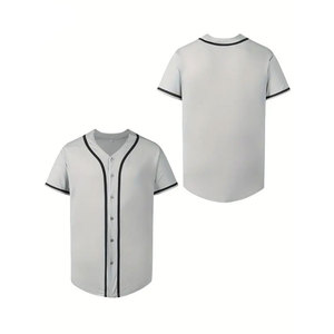 Venta caliente uniformes de béisbol para hombres y jóvenes poliéster hecho a medida nuevo estilo transpirable y cómodos uniformes de béisbol - Product Image 4