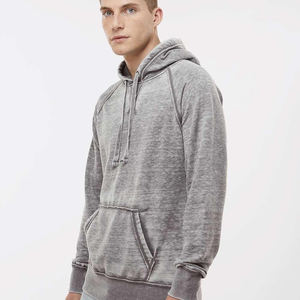 Venta caliente Nueva Sudadera con cremallera completa Logotipo personalizado Sudadera con capucha con cremallera Bordado en blanco Unisex 100% Algodón Jersey Tallas grandes Sudadera con capucha Hombres - Product Image 3