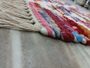 Venta caliente colorido algodón reciclado Chindi área alfombra uso y Tiro barato y mejor alfombra a precio de fábrica - Product Image 3