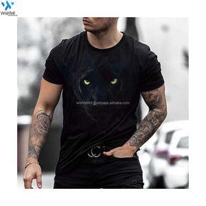 Camiseta clásica de manga corta para hombre de alta calidad, camiseta informal de verano de algodón 100% personalizada - Product Image 2