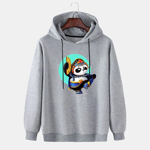 Ropa de mujer Sudaderas con capucha y sudaderas para mujer Oem Gráfico personalizado Tallas grandes para mujer Conjunto de sudaderas con capucha en blanco de gran tamaño - Product Image 3